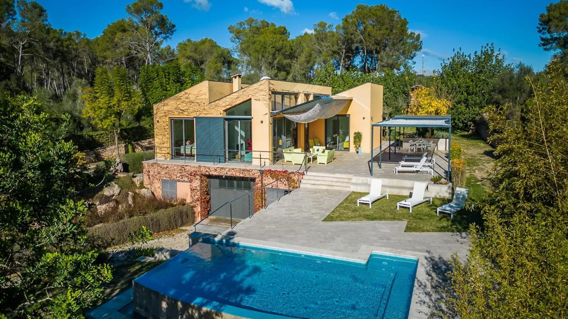 Villa In Mallorca With Infinity Pool & Beaches Sencelles Semesterbostad
